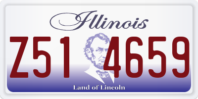 IL license plate Z514659