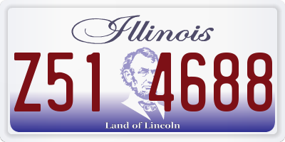 IL license plate Z514688