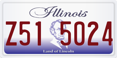 IL license plate Z515024
