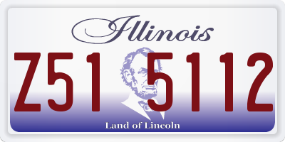 IL license plate Z515112