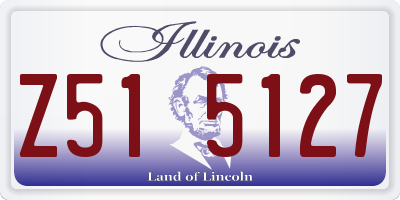 IL license plate Z515127