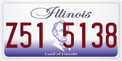 IL license plate Z515138