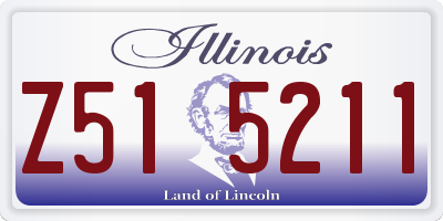 IL license plate Z515211