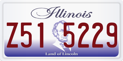 IL license plate Z515229