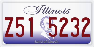IL license plate Z515232