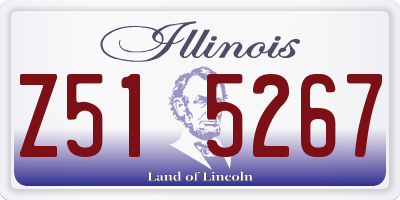 IL license plate Z515267