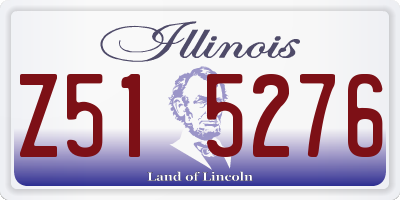 IL license plate Z515276