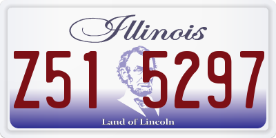 IL license plate Z515297