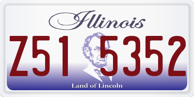 IL license plate Z515352