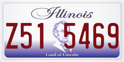 IL license plate Z515469