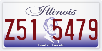 IL license plate Z515479