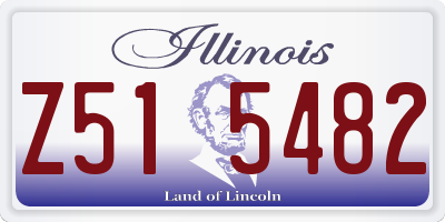 IL license plate Z515482