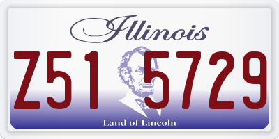 IL license plate Z515729