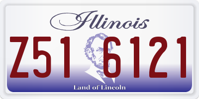 IL license plate Z516121