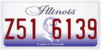 IL license plate Z516139