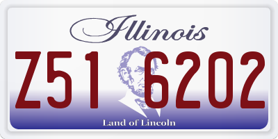 IL license plate Z516202