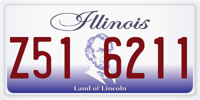 IL license plate Z516211