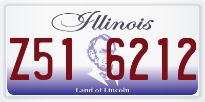 IL license plate Z516212