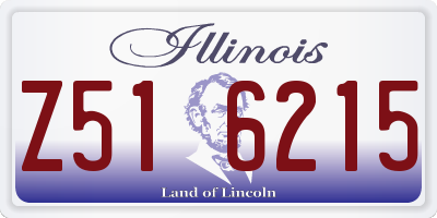 IL license plate Z516215
