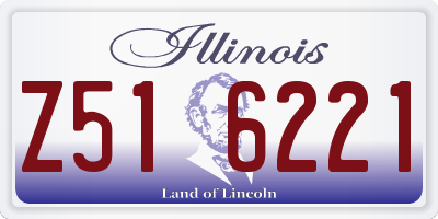 IL license plate Z516221