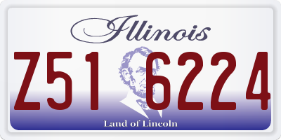 IL license plate Z516224