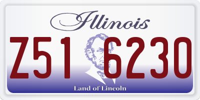 IL license plate Z516230