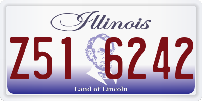 IL license plate Z516242
