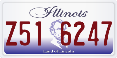IL license plate Z516247