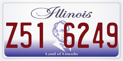IL license plate Z516249
