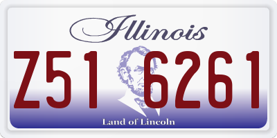 IL license plate Z516261
