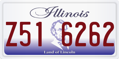 IL license plate Z516262