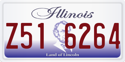 IL license plate Z516264
