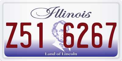IL license plate Z516267