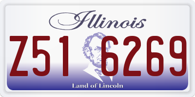 IL license plate Z516269