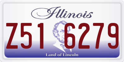 IL license plate Z516279