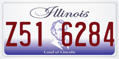 IL license plate Z516284
