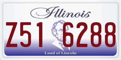 IL license plate Z516288