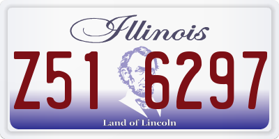 IL license plate Z516297