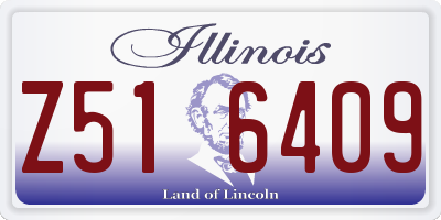 IL license plate Z516409