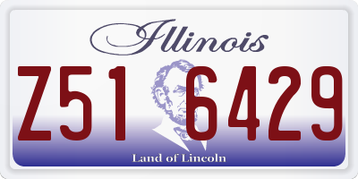 IL license plate Z516429