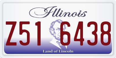 IL license plate Z516438