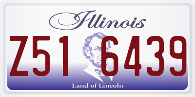 IL license plate Z516439