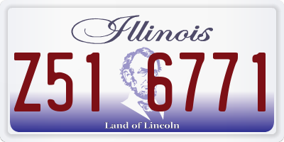 IL license plate Z516771