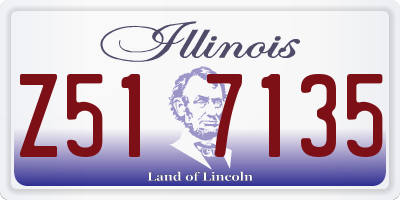 IL license plate Z517135