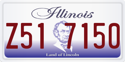 IL license plate Z517150