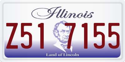 IL license plate Z517155