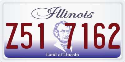 IL license plate Z517162