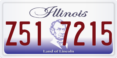 IL license plate Z517215