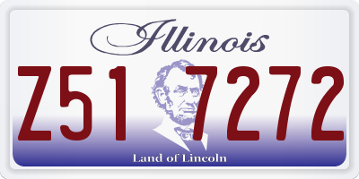 IL license plate Z517272