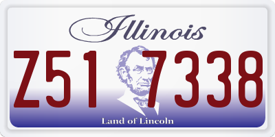 IL license plate Z517338